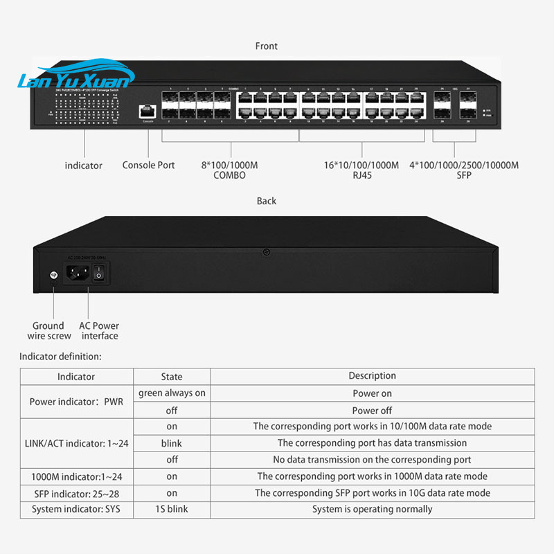 L3マネージドスイッチ、16ポート、ギガビットPoE、8ポー - Sfp+ 10G Managed Switch 8 Port のレビューと価格