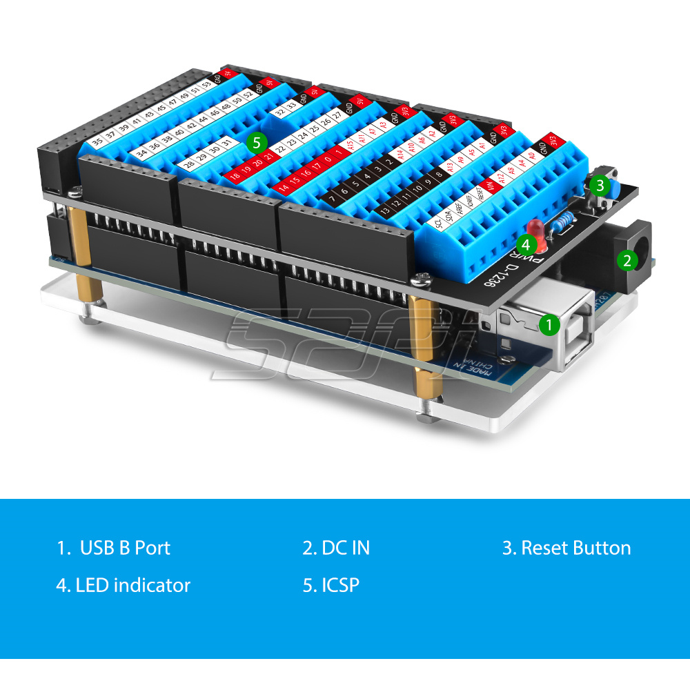 新しい!arduino mega 2560 r3 ardui - Deskpi Super6C のレビューと価格
